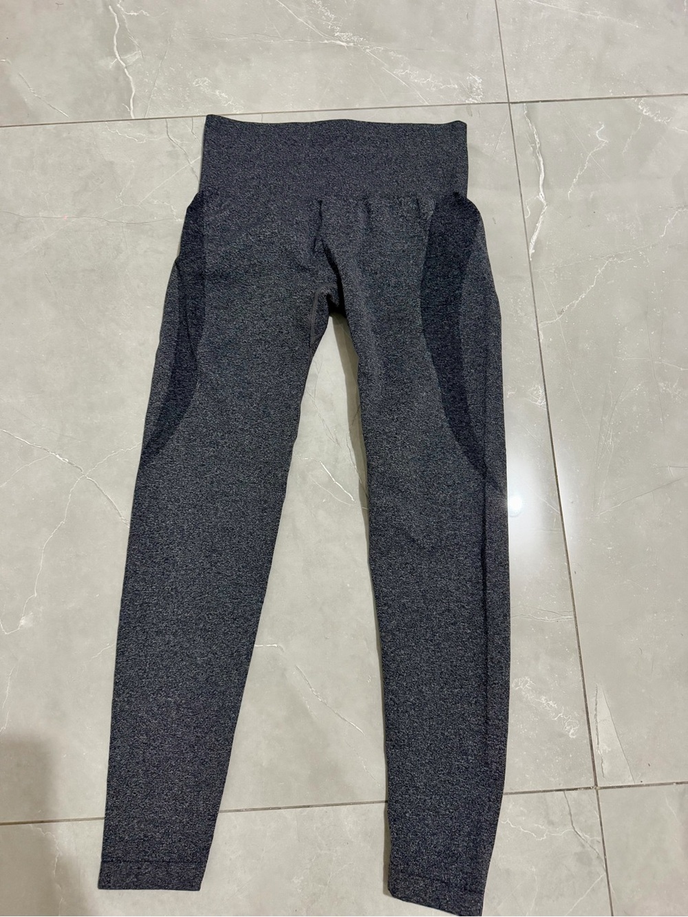 NVGTN Dark Gray High-Waist Seamless Leggings
